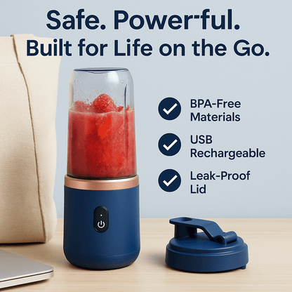 BlendroGo™ – Portable USB Smoothie Blender - aqcollective