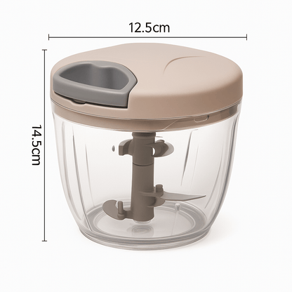 ChopMate™ – Multi - Blade Vegetable and Meat Handheld Grinder - aqcollective
