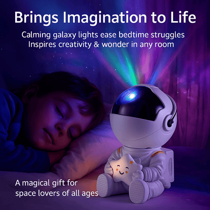 CosmoGlow™ – Astronaut Galaxy Star LED Projector - aqcollective