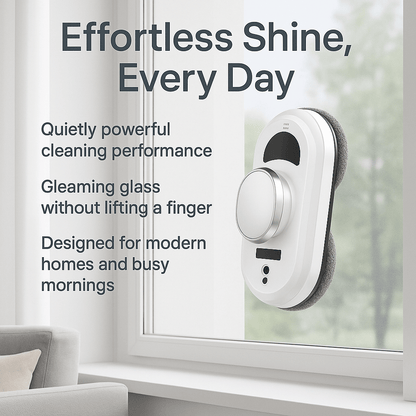 CrystalGlide™ – Smart Window - Cleaning Robot - aqcollective