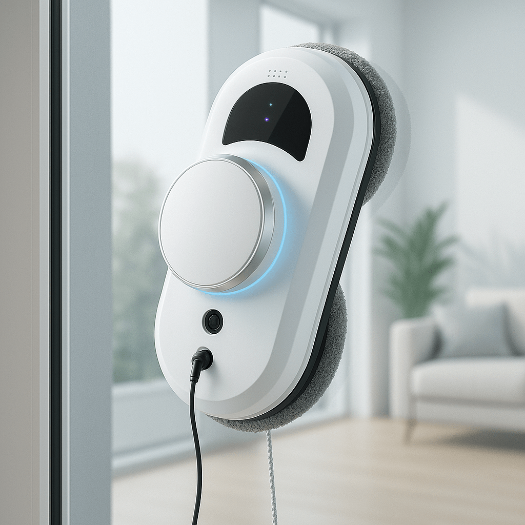 CrystalGlide™ – Smart Window - Cleaning Robot - aqcollective