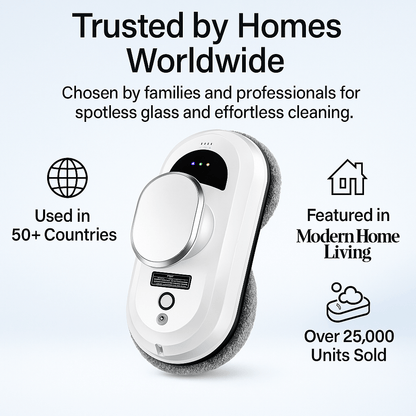CrystalGlide™ – Smart Window - Cleaning Robot - aqcollective