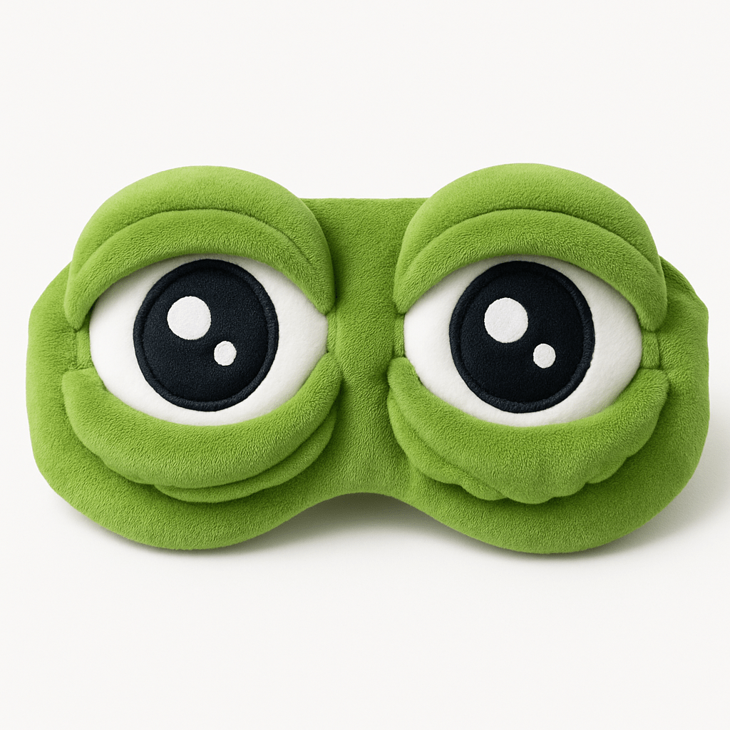 DreamRibbit™ – 3D Frog - Shaped Contoured Sleep Mask - aqcollective