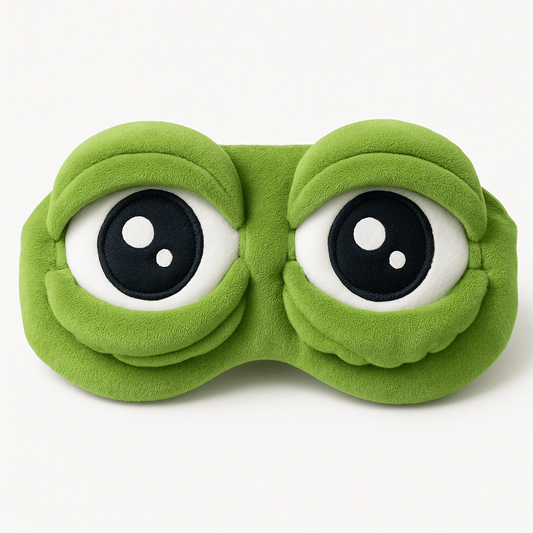 DreamRibbit™ – 3D Frog - Shaped Contoured Sleep Mask - aqcollective