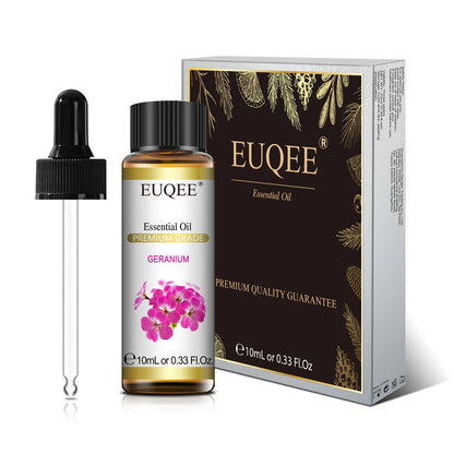 EUQEE 10ml Pure Natural Essential Oil Lavender Jasmine Eucalyptus Vanilla Sandalwood Sweet Orange Lemon Oregano Neroli Fragrance - aqcollective