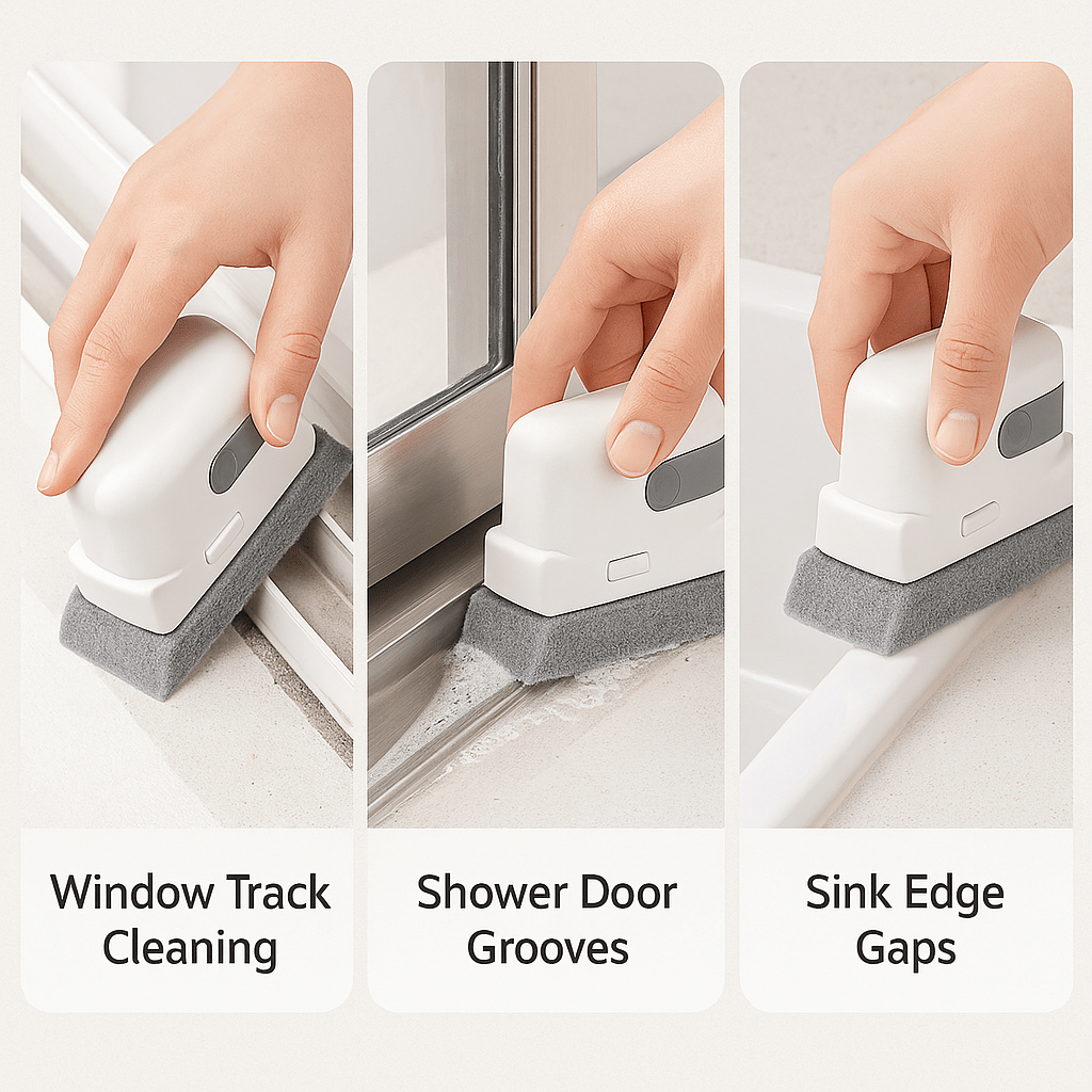 GapSweep™ – Minimalist Crevice & Recess Cleaning Brush - aqcollective
