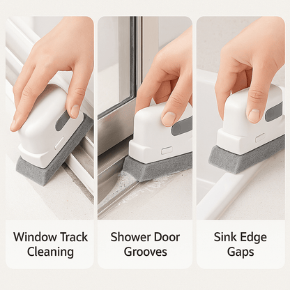 GapSweep™ – Minimalist Crevice & Recess Cleaning Brush - aqcollective