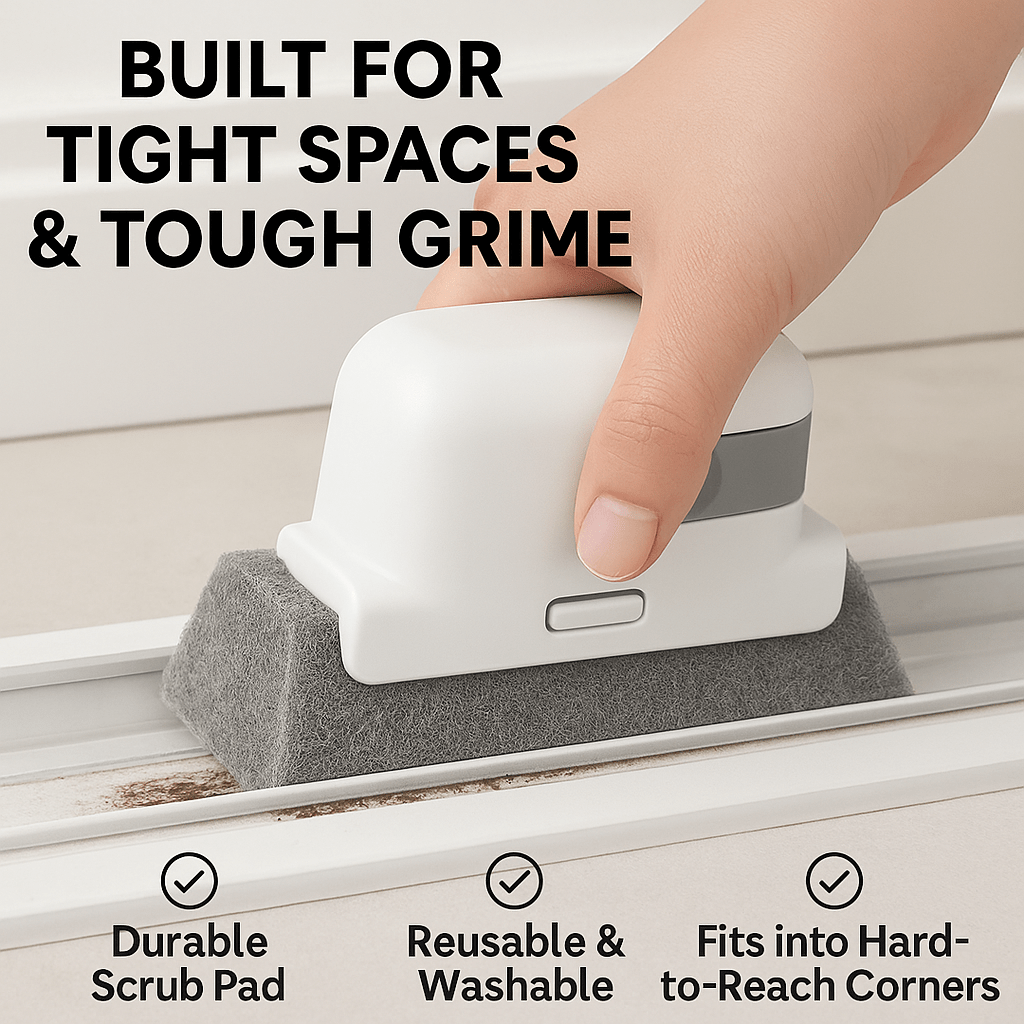 GapSweep™ – Minimalist Crevice & Recess Cleaning Brush - aqcollective