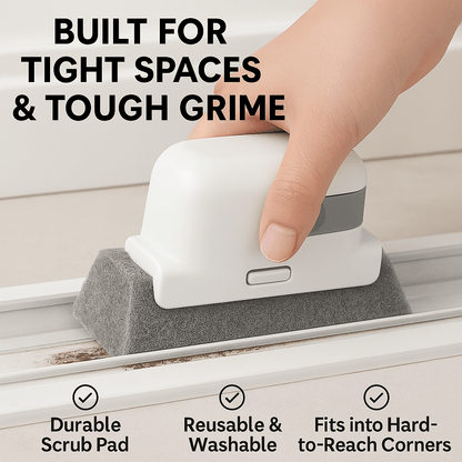 GapSweep™ – Minimalist Crevice & Recess Cleaning Brush - aqcollective