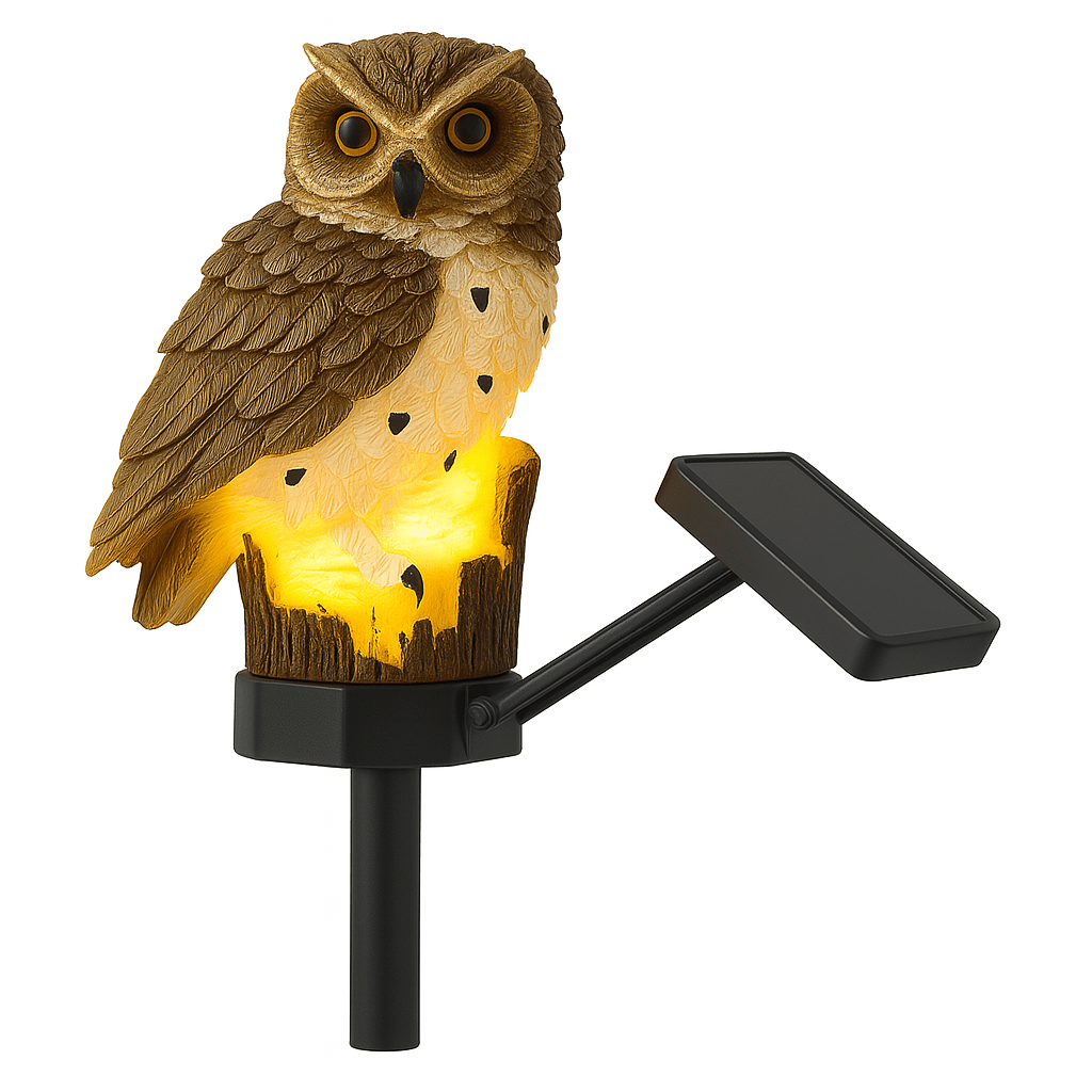 Owlight™ – Solar Owl Garden LED Lights - aqcollective