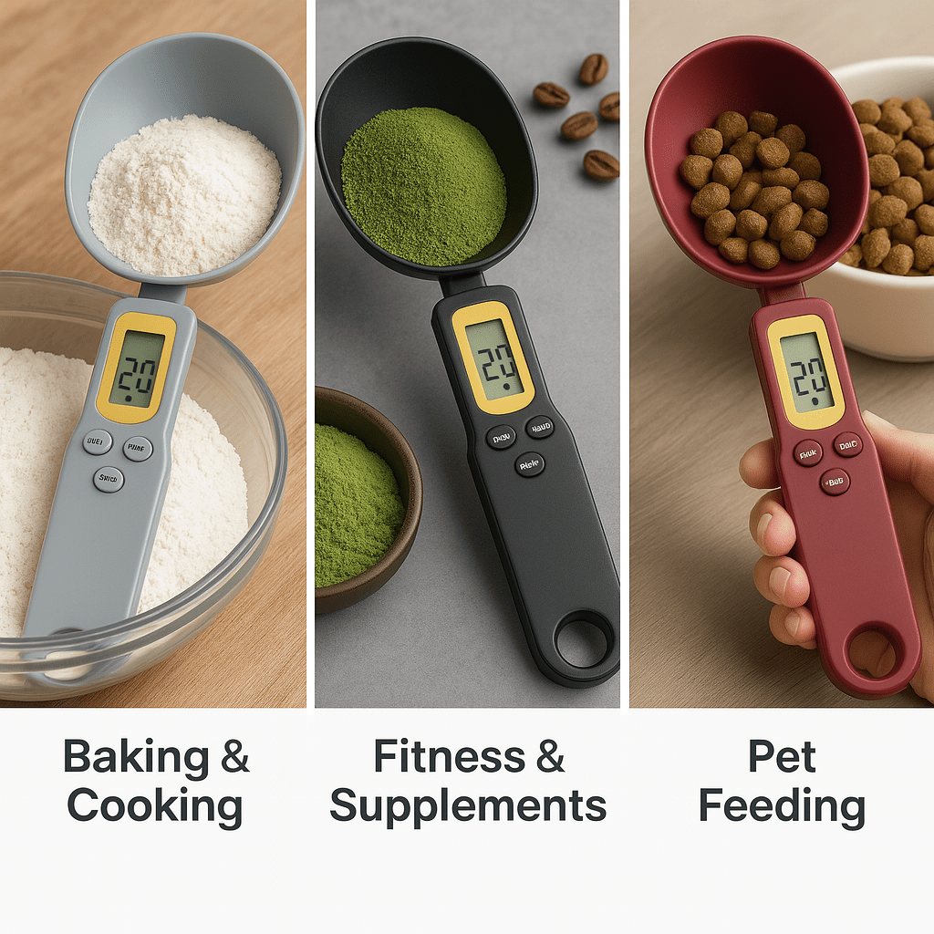 PortaWeigh™ – Digital Spoon Scale for Precision Cooking - aqcollective