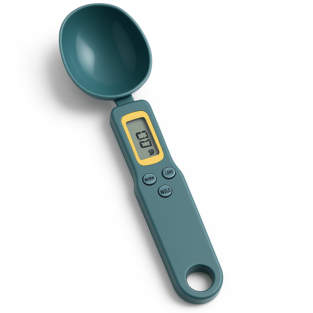 PortaWeigh™ – Digital Spoon Scale for Precision Cooking - aqcollective