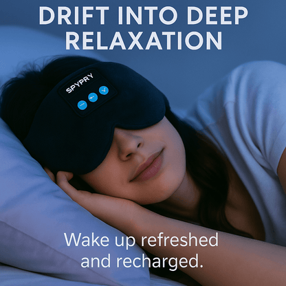 SnoozeBeats™ – Wireless Sleep Headphones Headband - aqcollective