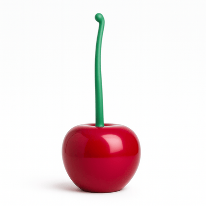 SweetScrub™ – Cherry - Shaped Toilet Brush & Holder 1pc - aqcollective