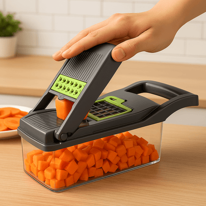SwiftSlice™ – Heavy - Duty Vegetable Chopper & Dicer - aqcollective