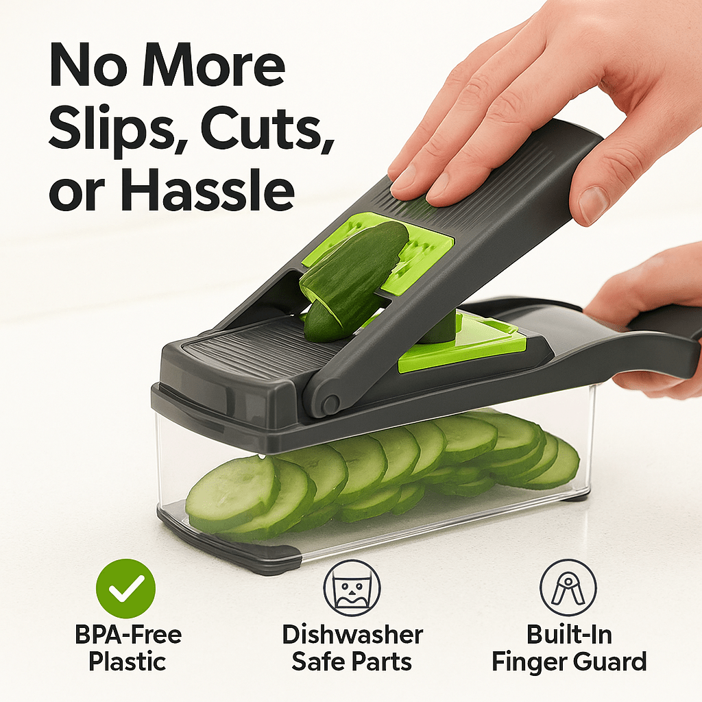 SwiftSlice™ – Heavy - Duty Vegetable Chopper & Dicer - aqcollective