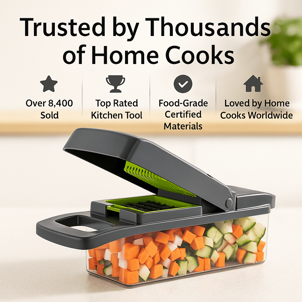 SwiftSlice™ – Heavy - Duty Vegetable Chopper & Dicer - aqcollective