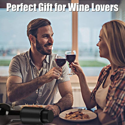 Vacuum Wine Bottle Stopper Sealed Storage Vacuum Memory Wine Stopper Push Style Bar Tools Barware Reusable Wine Cork - aqcollective
